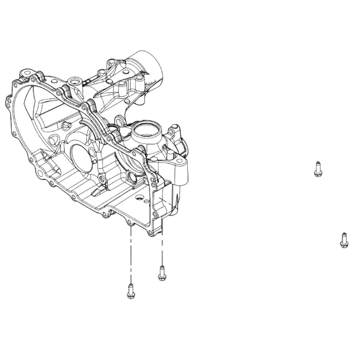 Hydro-Gear 73243 Main Housing Left Hand Charge Control Kit
