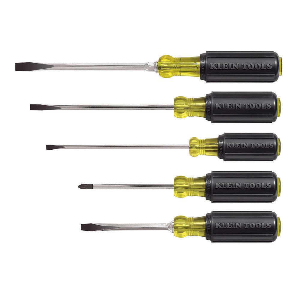 Klein Tools 85075 5 Piece Cushion-Grip Screwdriver Set