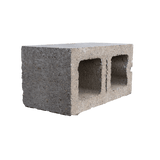 8x8x16 Reg Concrete CMU Concrete Block 8X8X16 Line - view 3