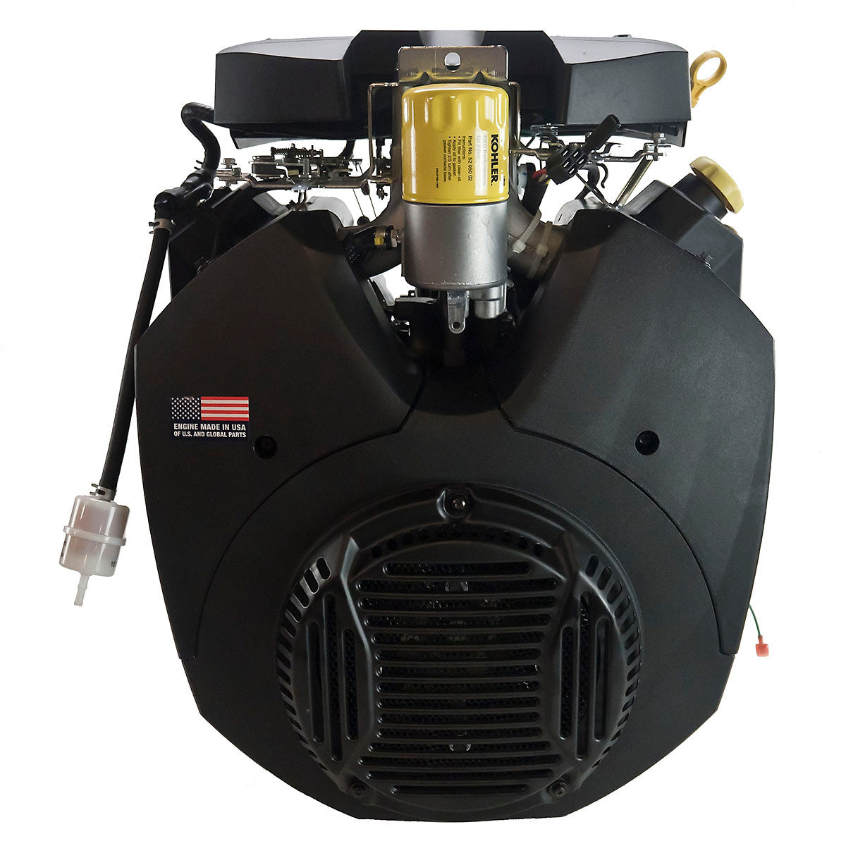 Rehlko (formerly Kohler) PA-CH980-3002 35 HP Command PRO Horizontal Engine, 1-7/16" x 4-29/64" Shaft, Low-Profile Air Cleaner, Oil Cooler, Fuel Pump