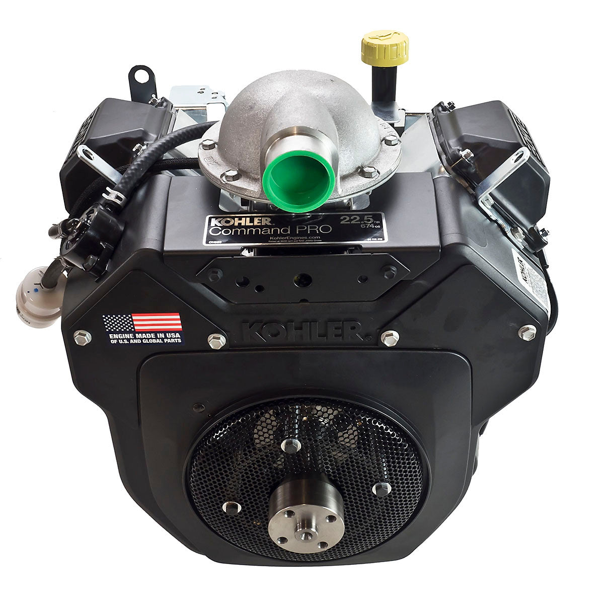 Walker Model T23 Replacement Engine — Kohler CH680-3012 23 HP Command PRO Horizontal Engine