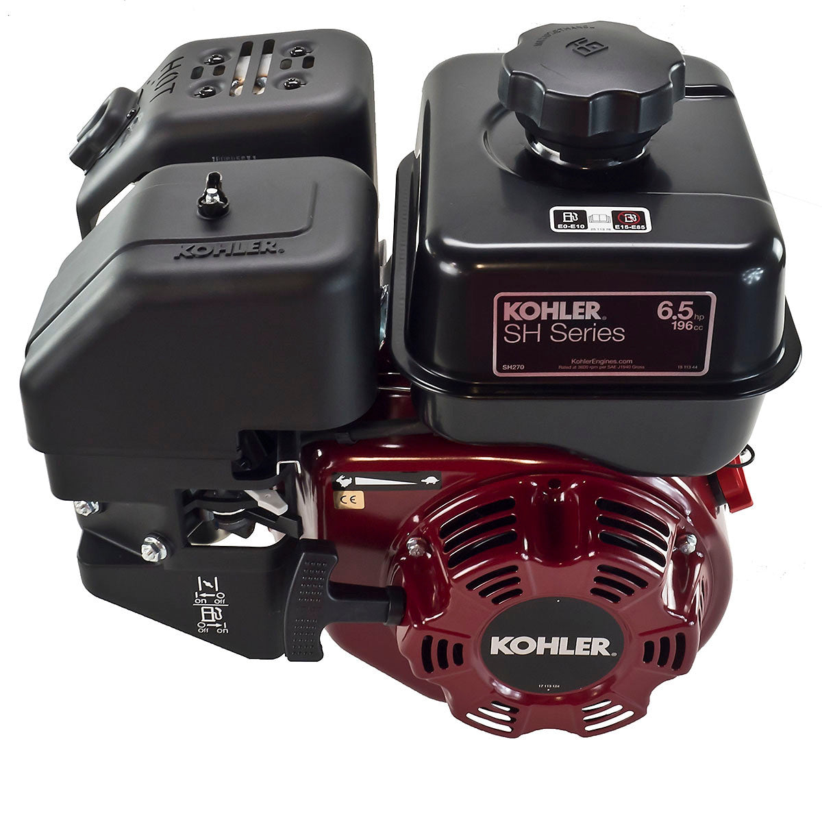 Rehlko (formerly Kohler) PA-SH270-3142 6.5 HP Command PRO Horizontal Engine, 3/4" x 2-7/16" Shaft