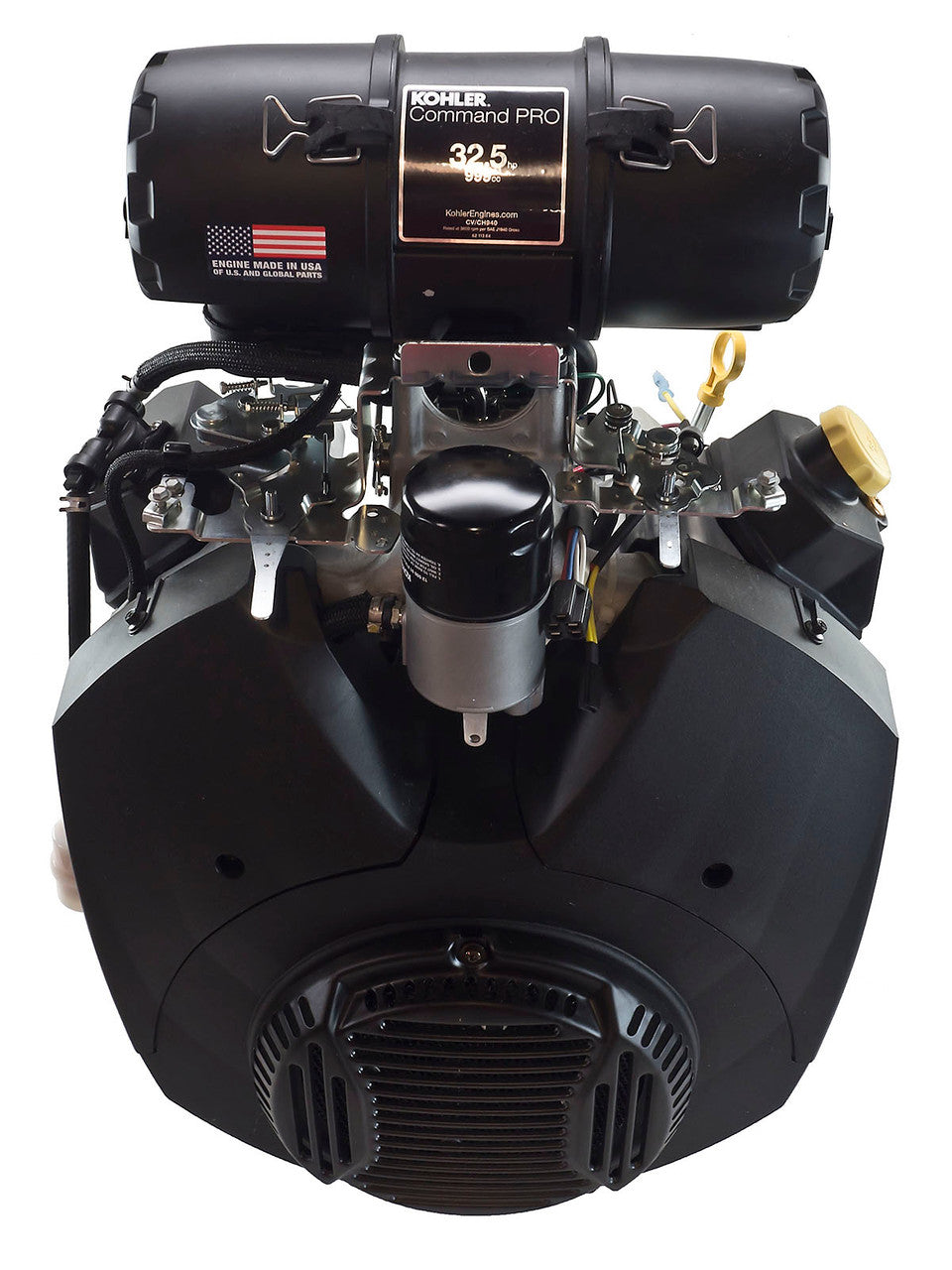 Rehlko (formerly Kohler) PA-CH940-3000 32.5 HP Command PRO Horizontal Engine, 1-7/16" x 4-29/64" Shaft, Oil Cooler, Fuel Pump