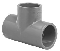 9801-020 Tee, 2" Slip CPVC Schedule 80