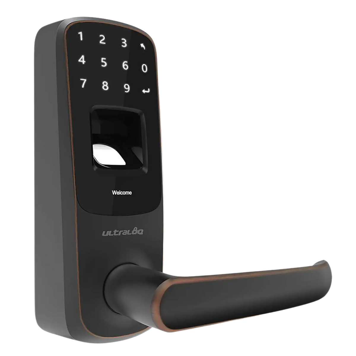 U-Tec UL3-BT-BRONZE UL3 BT (2nd Gen) Smart Lever Lock in Aged Bronze New