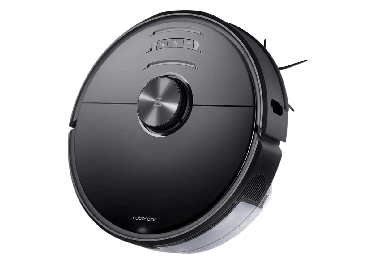Roborock S6 MAXV Robot Vacuum Cleaner with ReactiveAI and Intelligent Mopping with Alexa and Google Assistant Black New