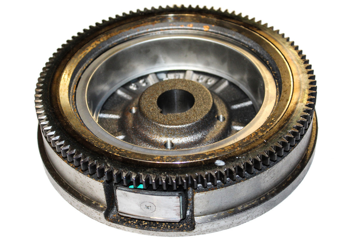 Briggs & Stratton BS-809236-D1 Flywheel (Steel Ring Gear) Taken Off New Engine. Stratton Engine Parts