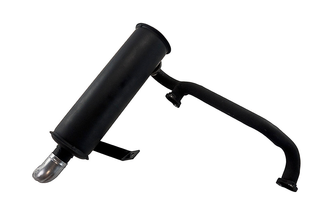 Briggs & Stratton BS-MUFFLER-66-R2 Muffler and Manifold to Fit Vanguard Vertical Twin Engines 21-23 Hp, Sits Above the Deck on Vertical, Stratton E...