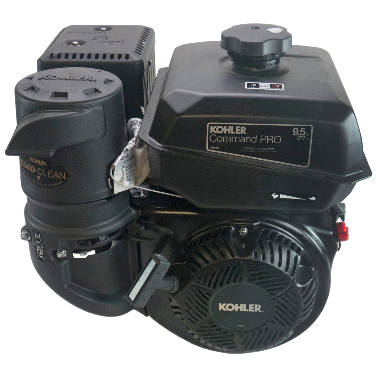 Rehlko (formerly Kohler) PA-CH395-3149 9.5 HP Command PRO Horizontal Engine, 1" x 3-21/32" Shaft