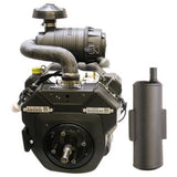 Kohler PA-CH730-3009 23.5 HP Command Engine, Horizonal 13 Tooth Spline Shaft, Sae B Flange, 25 Amp Alternator, Key Switch Shipped Loose, Oil Cooler