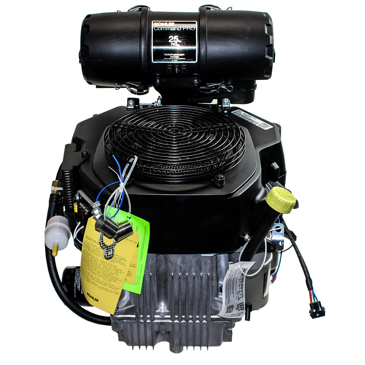 Rehlko (formerly Kohler) PA-CV742-3036 25 HP Command PRO Vertical Engine, 1-1/8" x 4-3/8" Shaft, Snorkel Air Cleaner (for Kubota)