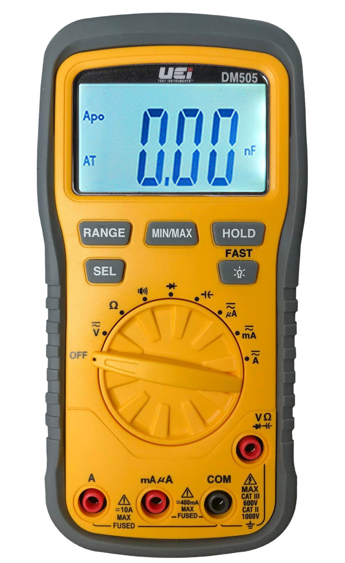 UEi DM505 Digital Multimeter 1000V, Non-True-RMS