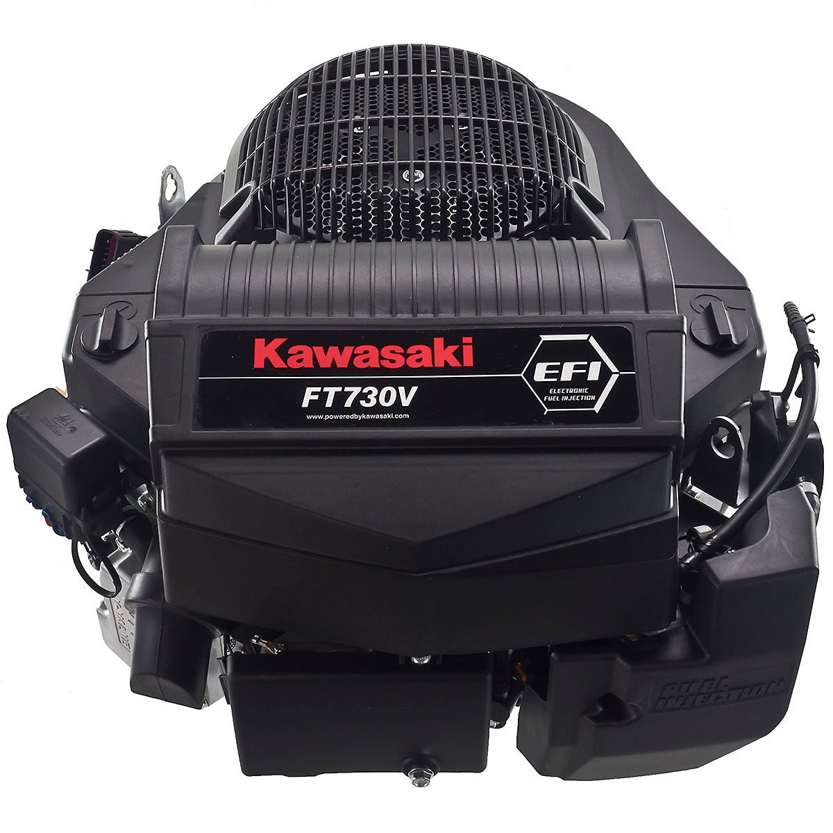 Kawasaki FT730VBW00S 26 HP Efi Engine, Vertical 1-1/8"x4-9/32" Keyed Shaft, Electric Start, Fuel Injected, 30 Amp Alternator, Integrated Vortical A...