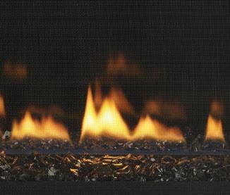 Heat & Glo GLASS550-LINER Reflective Black Glass