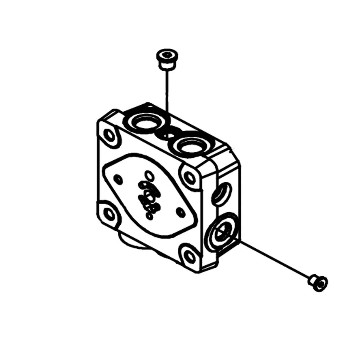 Hydro-Gear 70623 End Cap Standard Charger For Poppet Kit