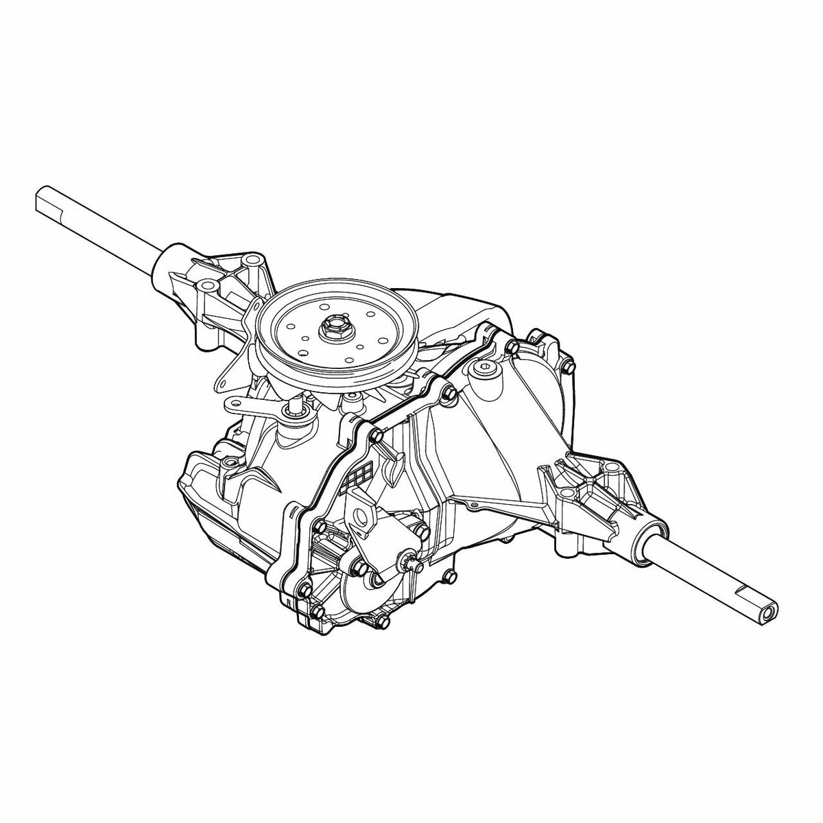 Hydro-Gear T2-CGBC-4X3B-1LX1 T2 Hydrostatic Transaxle