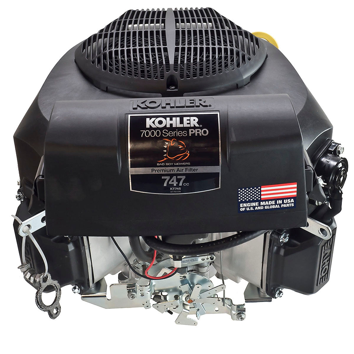 Kohler PA-KT745-3088 26 HP KT745 E3 Bad Boy 1-1/8"Dx4-3/8"L Keyed Shaft Engine