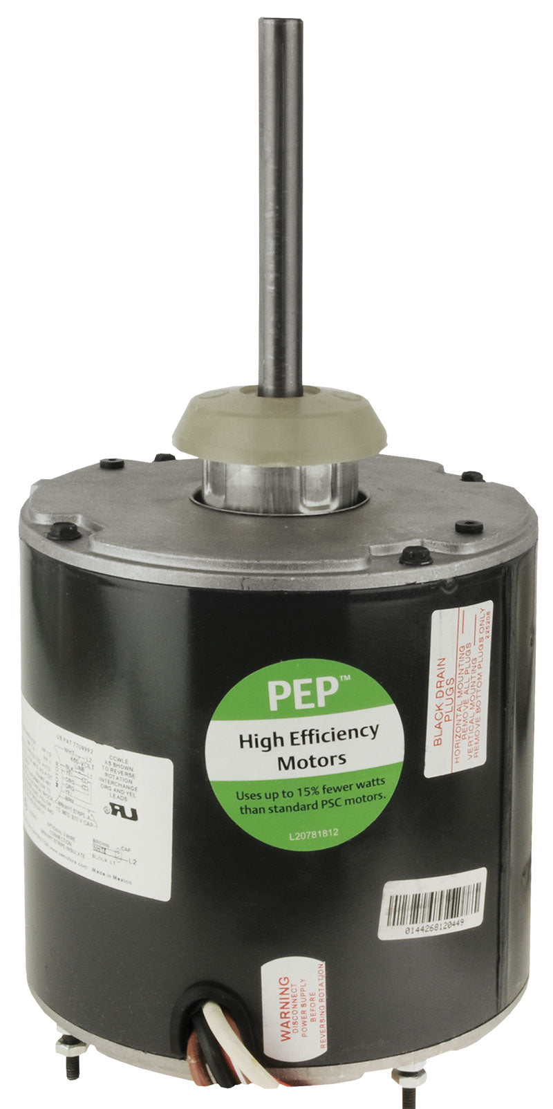 Rheem 3738PEP High Efficncy Condenser Fan MOTOR-1/2HP