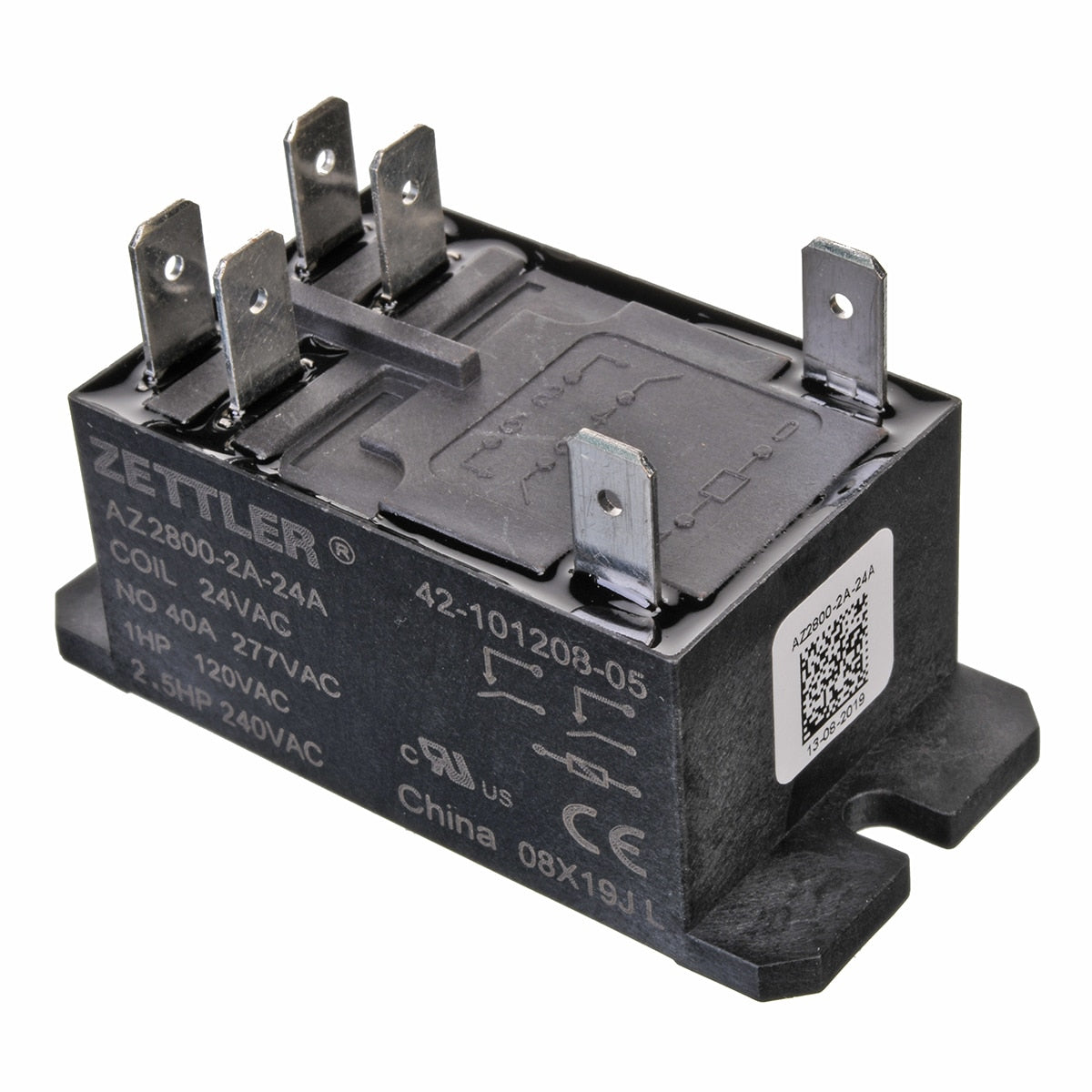 Rheem 42-101208-05 Relay Zettler