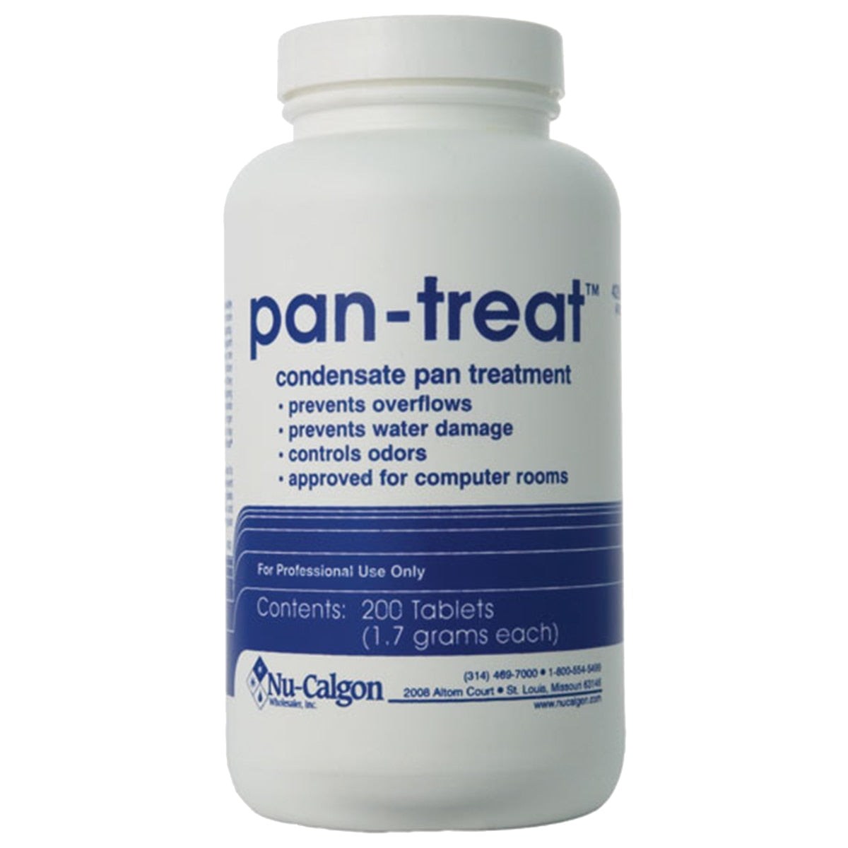 Rheem 4296-60 Pan TREAT-200 Tab Jar (12/CASE)