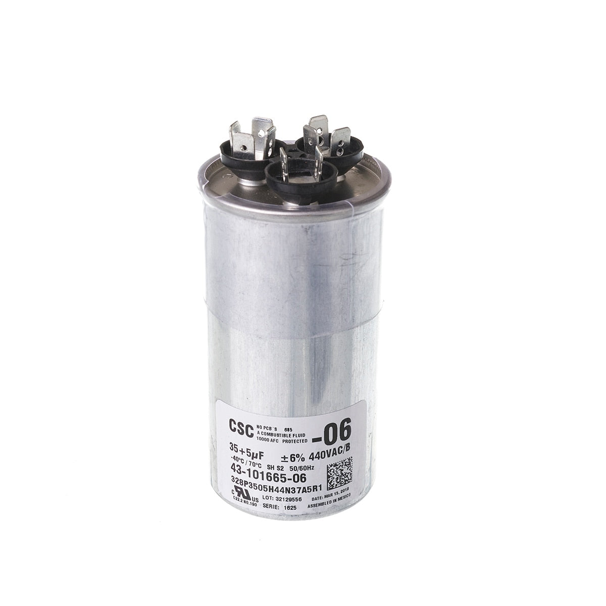 Rheem 43-101665-06 Capacitor DAL-M4DJ0535 Dtech