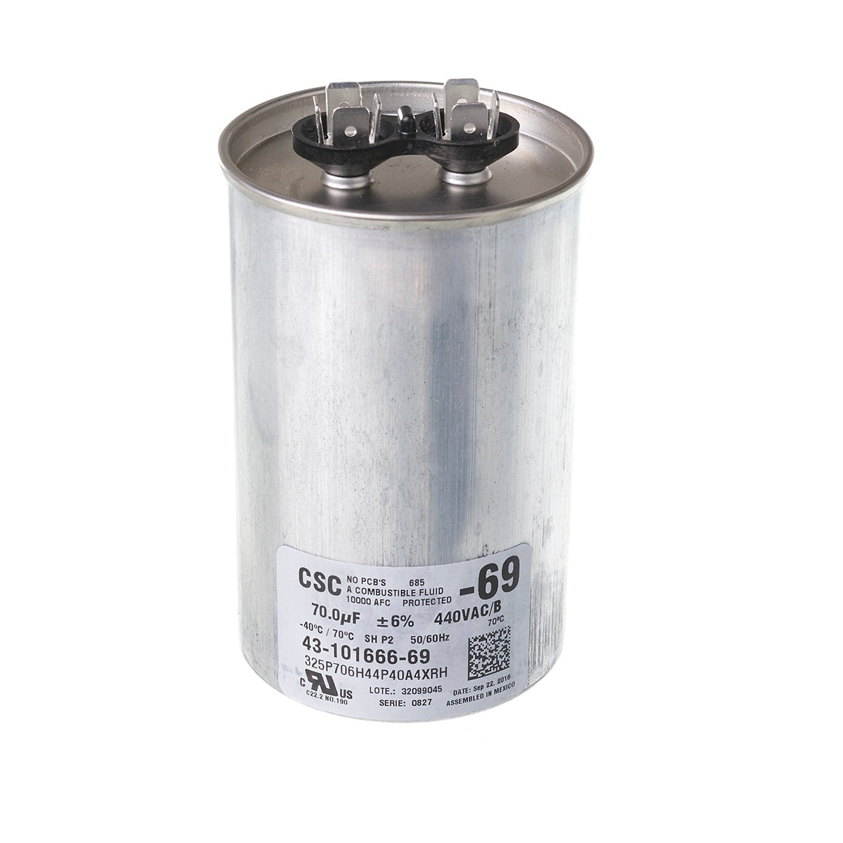 Rheem 43-101666-69 Capacitor 70/440