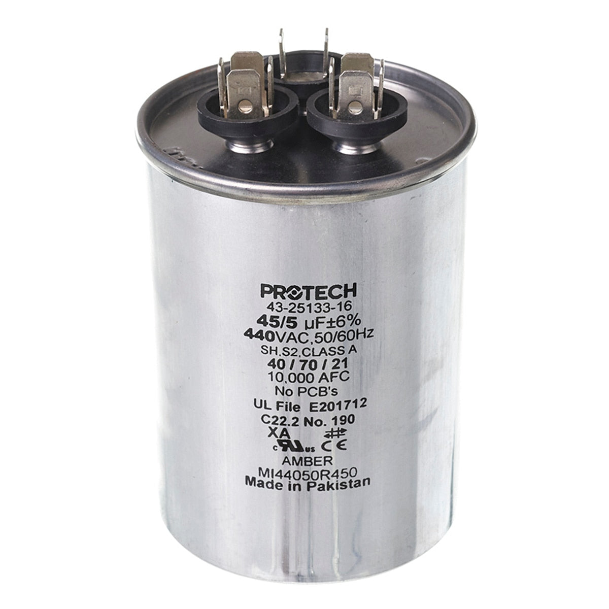 Rheem 43-25133-16 45/5/440 Dual Round Metal Finish