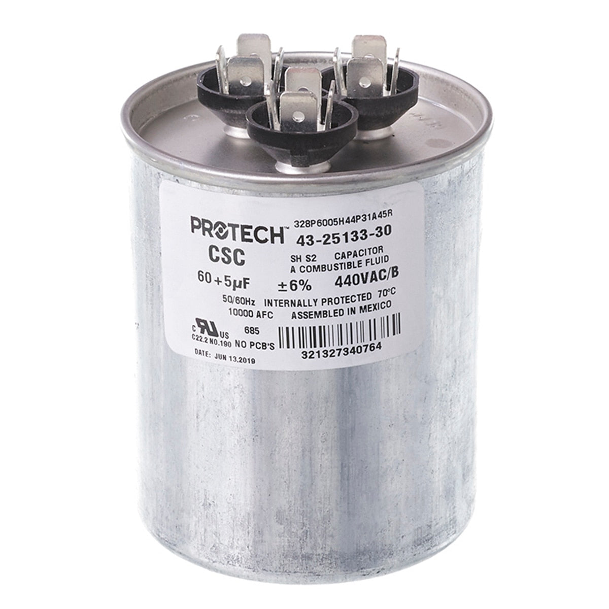 Rheem 43-25133-30 Capacitor - 60/5/440