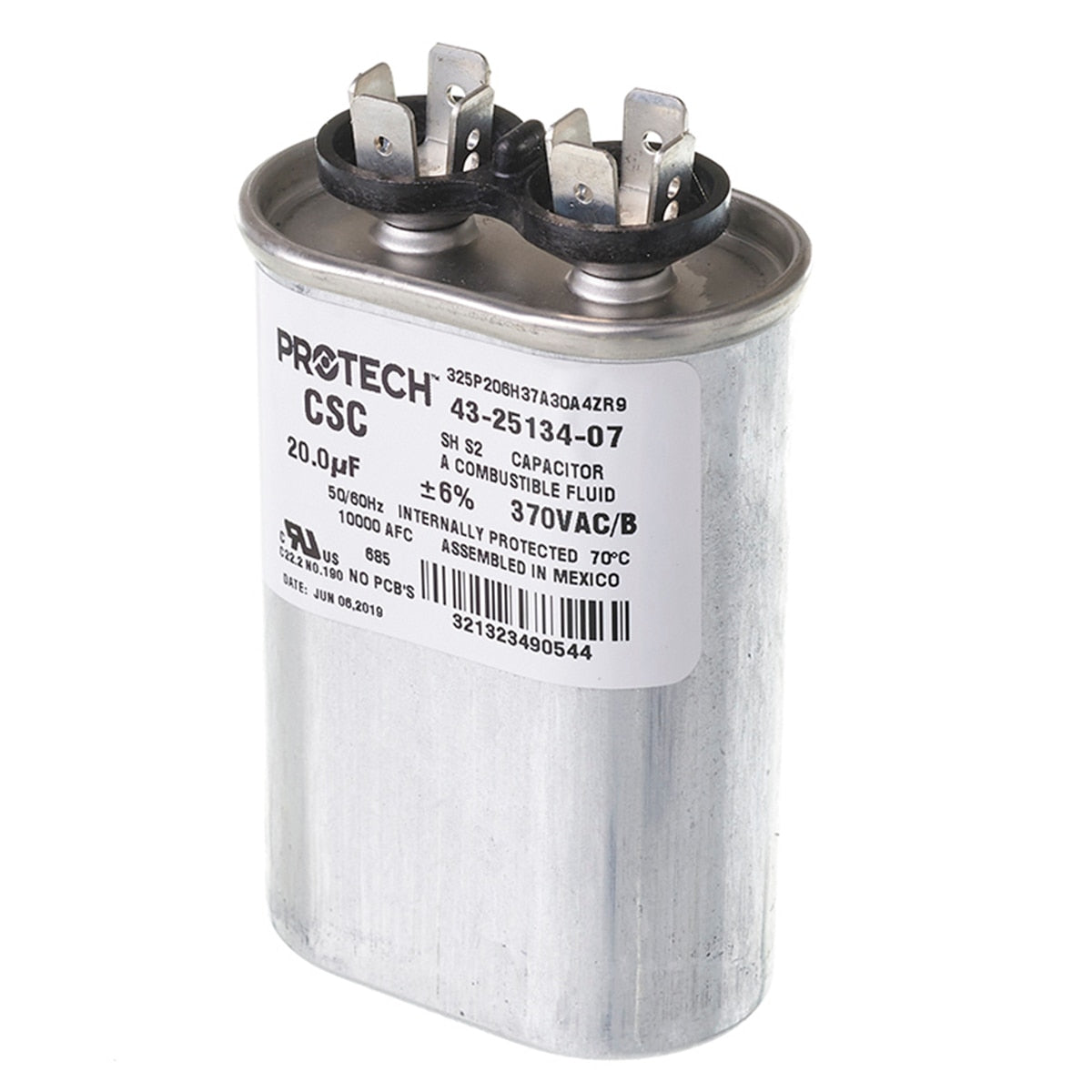 Rheem 43-25134-07 20/370 Single-Oval Metal Finish