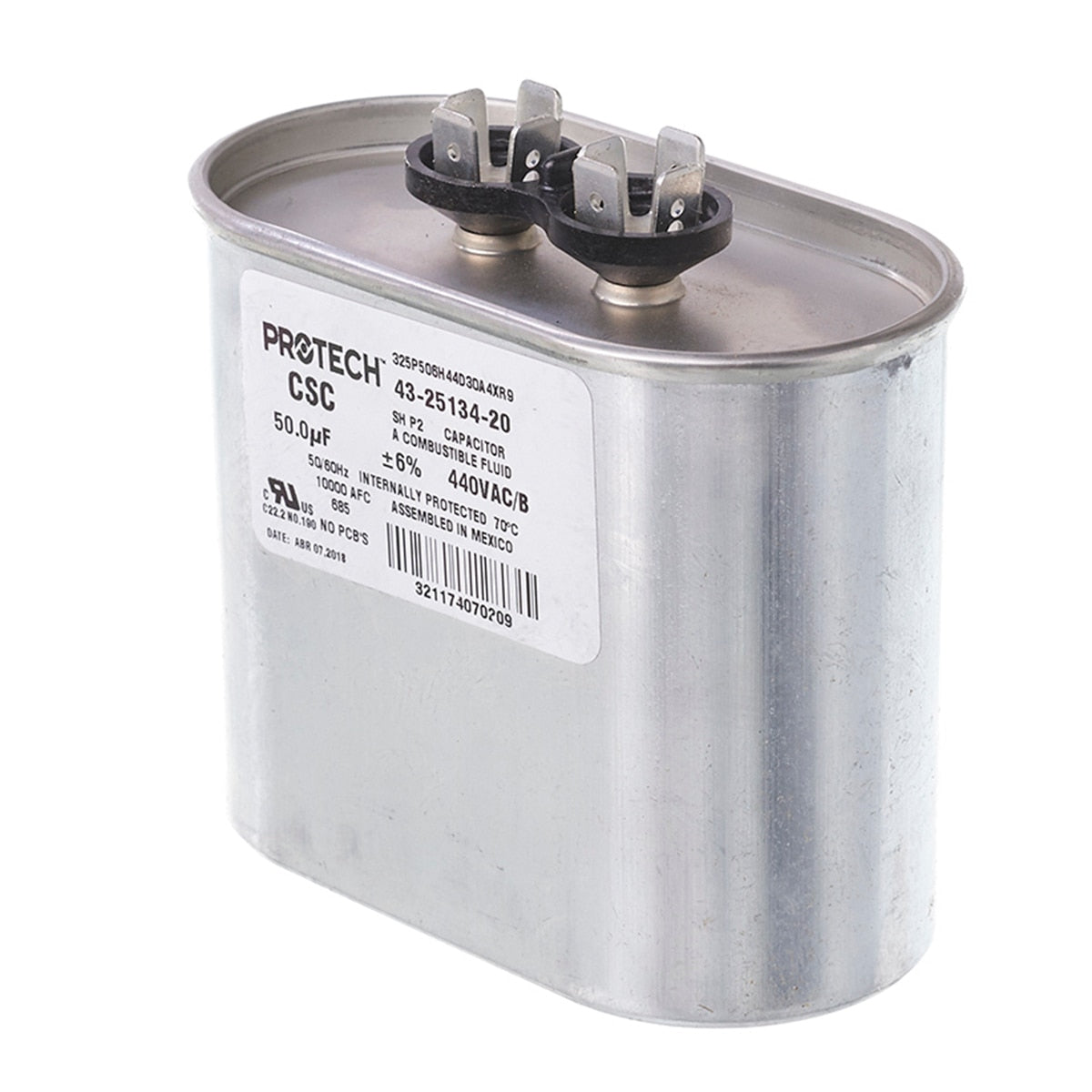 Rheem 43-25134-20 50/440 Single-Oval Metal Finish