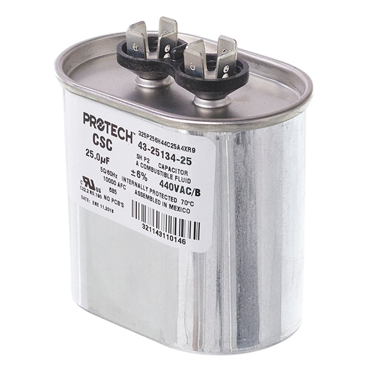 Rheem 43-25134-25 25/440 Single-Oval Metal Finish