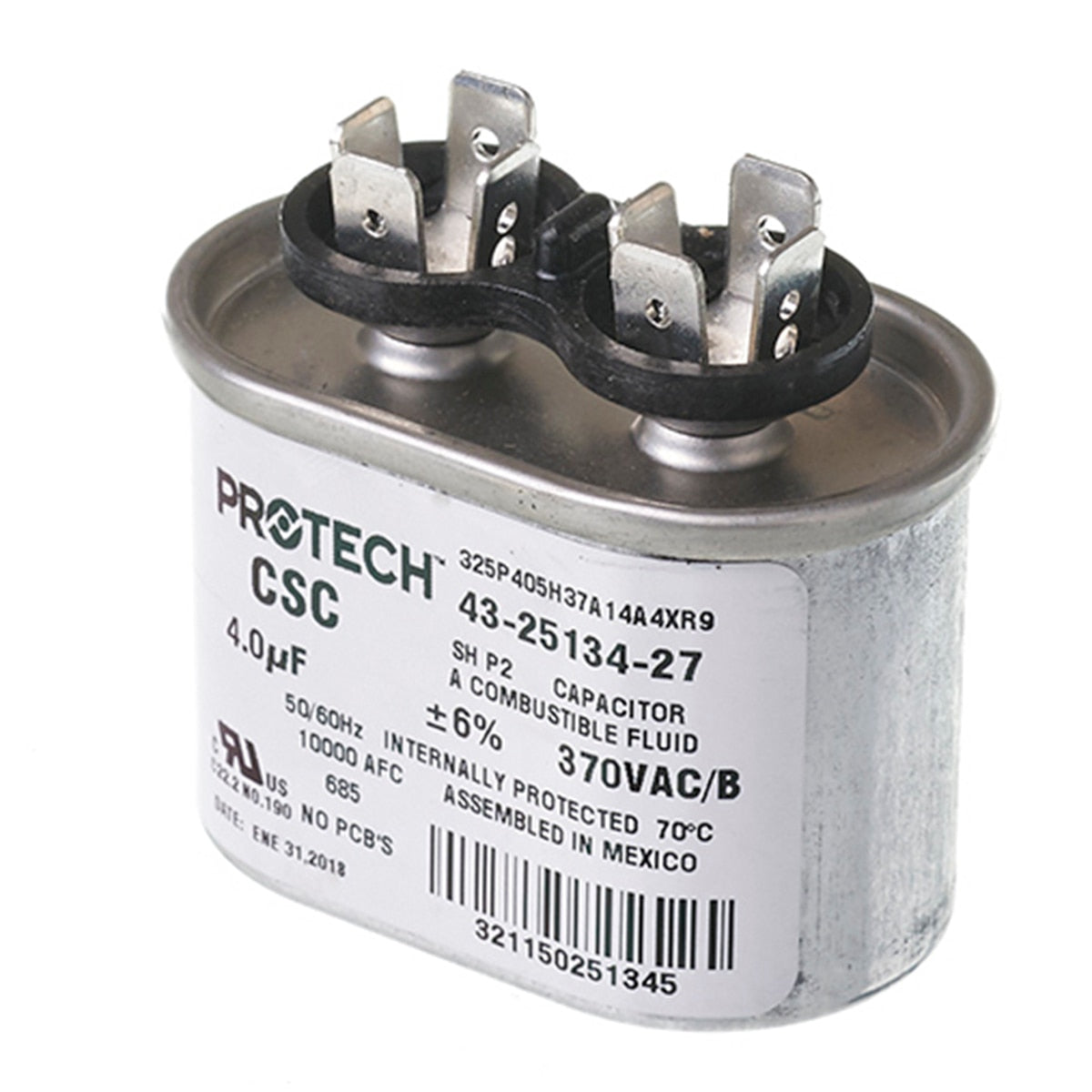 Rheem 43-25134-27 4/370 Single-Oval Metal Finish
