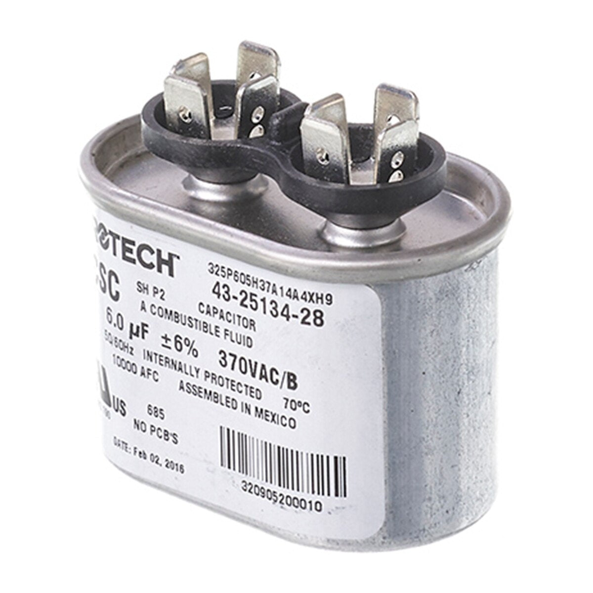 Rheem 43-25134-28 6/370 Single-Oval Metal Finish