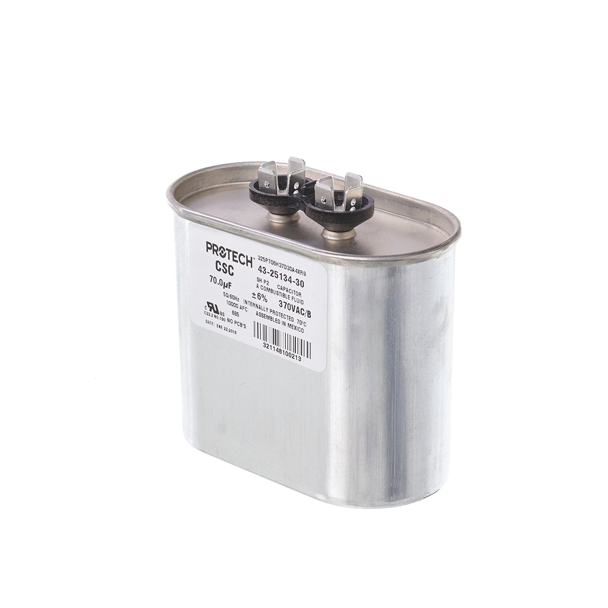 Rheem 43-25134-30 70/370 Single-Oval Metal Finish