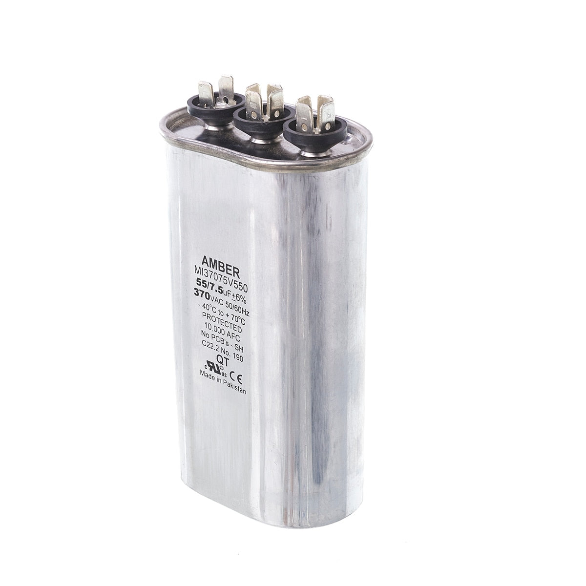 Rheem 43-25135-06 55/7.5/370 Dual-Oval Metal Finish