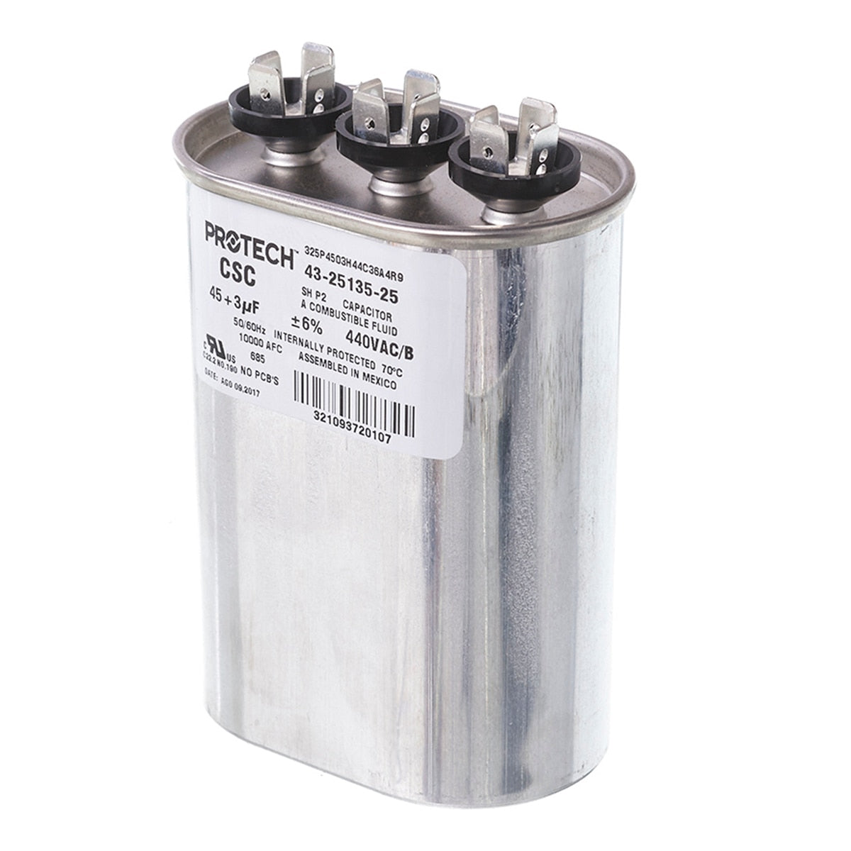 Rheem 43-25135-25 Capacitor - 45/3/440
