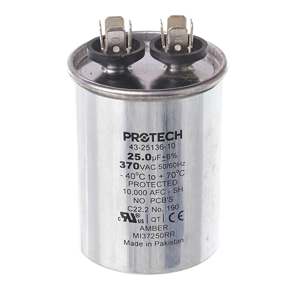 Rheem 43-25136-10 Capacitor 25/370