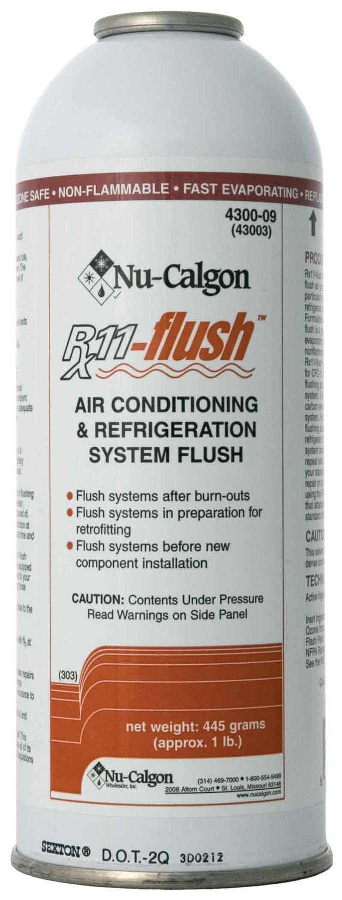 Rheem 4300-09 RX11-FLUSH (1LB Canister) 6/CASE