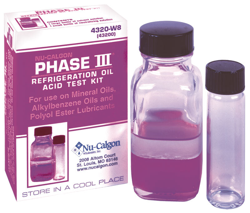 Rheem 4320-W8 Oil Test KIT-3 Phase (12/CASE)