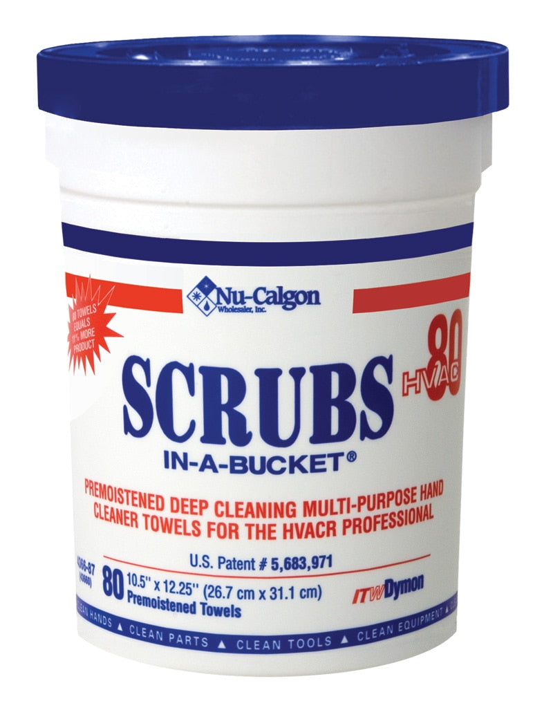 Rheem 4366-87 Scrubs in a BUCKET-80 Count (6 Bkt/case)