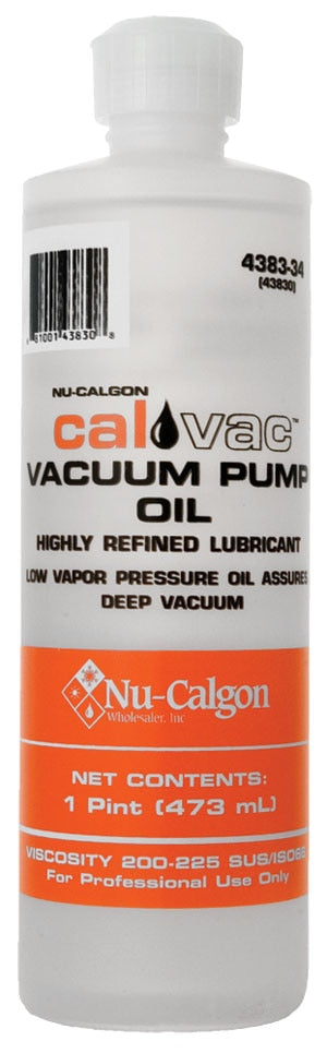 Rheem 4383-34 Cal-Vac Vacuum Pump Oil - 1 Pint