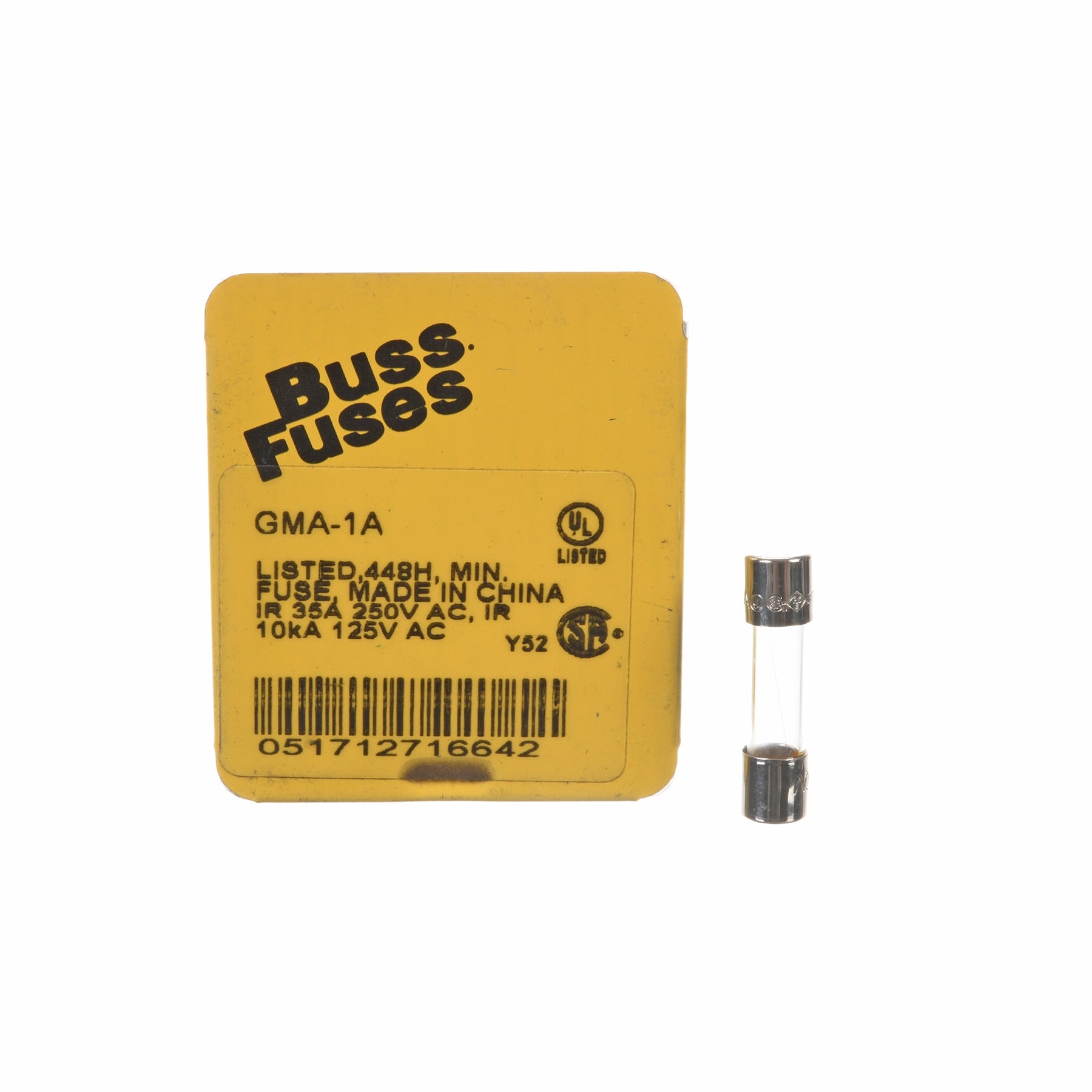 Rheem 44-GMA1A-5PK FUSE-1 Amp (5 Pack)