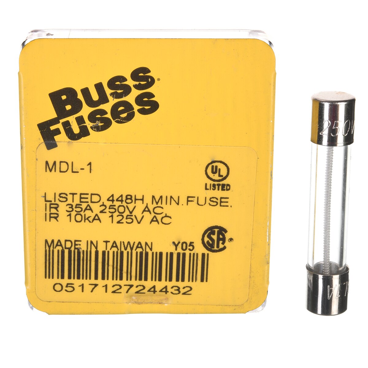 Rheem 44-MDL1-5PK FUSE-1 Amp (5 Pack)