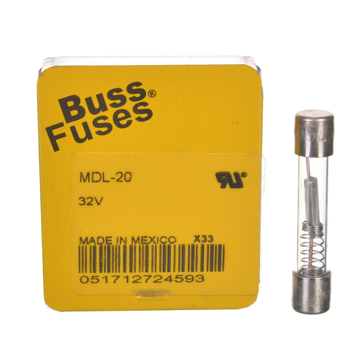 Rheem 44-MDL20-5PK FUSE-20 Amp (5 Pack)