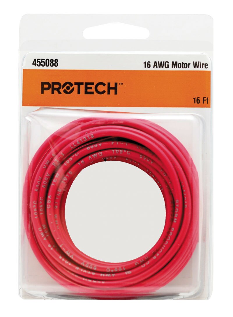 Rheem 455088 Motor Hook Up Wire RED-16AWG-16FT (16PKG