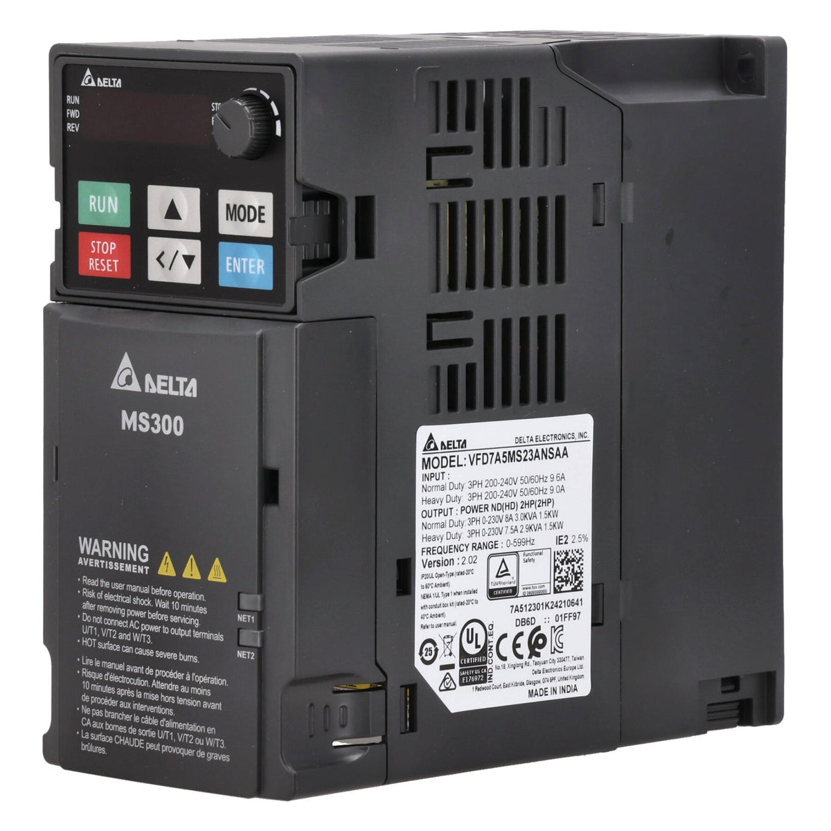Rheem 47-109392-11 Program - Vfd - 2 Hp 230V - Ddc (Delta)