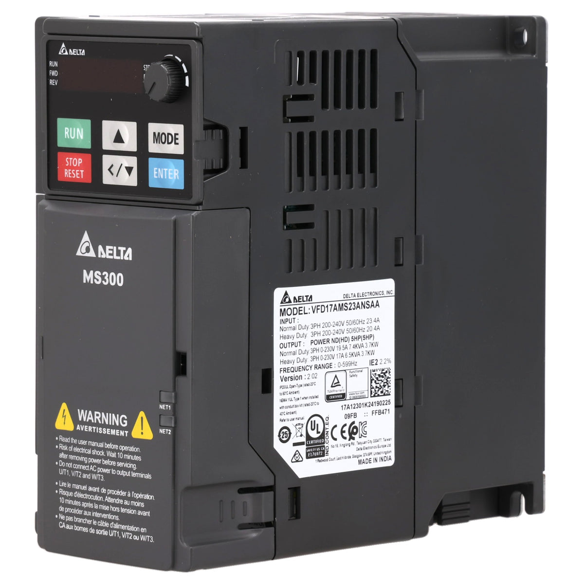 Rheem 47-109394-11 Program - Vfd - 5 Hp 230V - Ddc (Delta)