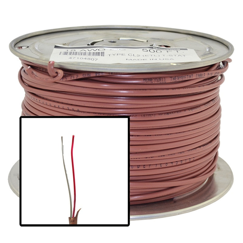 Rheem 47104807 18/2 Solid CL2 (Pvc) Thermostat Cable