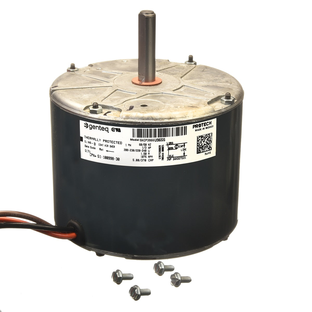 Rheem 51-100998-30 Motor - 1/3HP Dd
