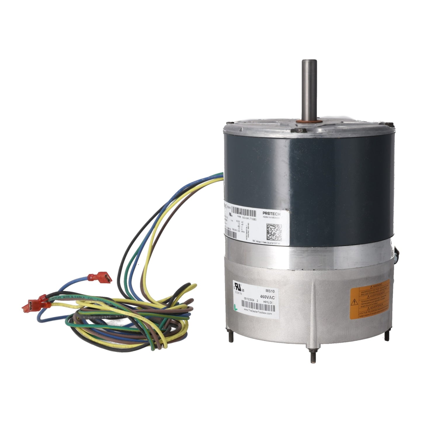 Rheem 51-100998-59 Motor 1/2 Hp, 1050/300 - 1200 Rpm, 60/50 Hz, 460V